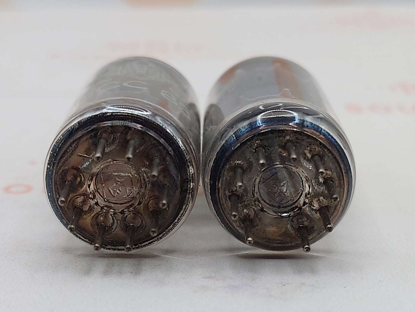 德律风根 ECC83 12AX7 光滑板 柏林