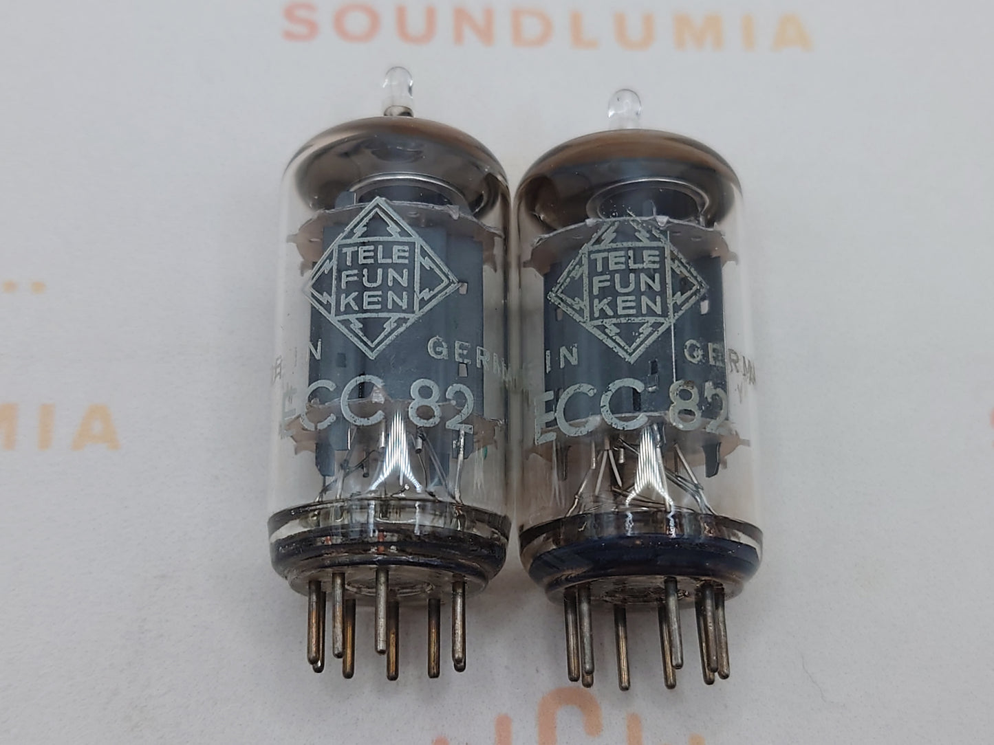 Telefunken ECC82 12AU7 Smooth Plates Berlin