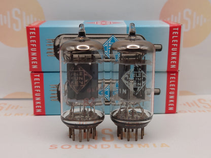 Telefunken ECC82 12AU7 Smooth Plates Berlin