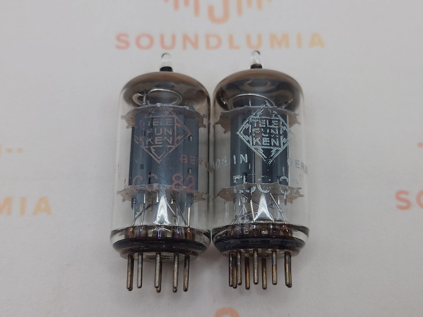 Telefunken ECC82 12AU7 Smooth Plates Berlin