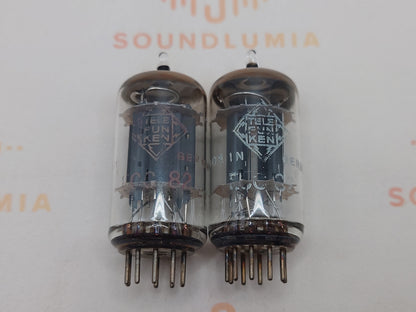 Telefunken ECC82 12AU7 Smooth Plates Berlin