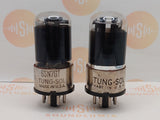 Tung-Sol 6SN7GT Black Glass Black Round Plates - USA