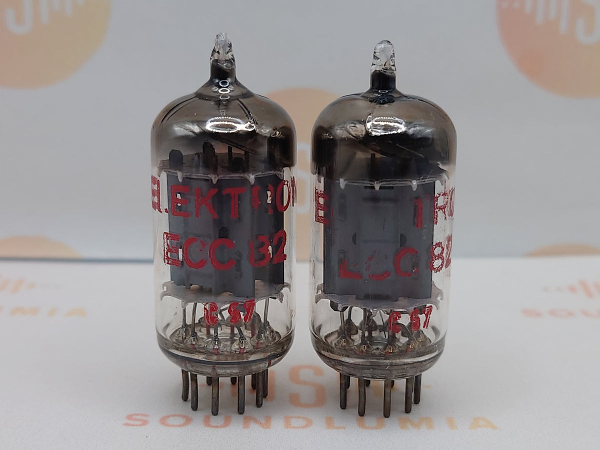 西门子 ECC82 12AU7 长板方形吸气剂 - 慕尼黑