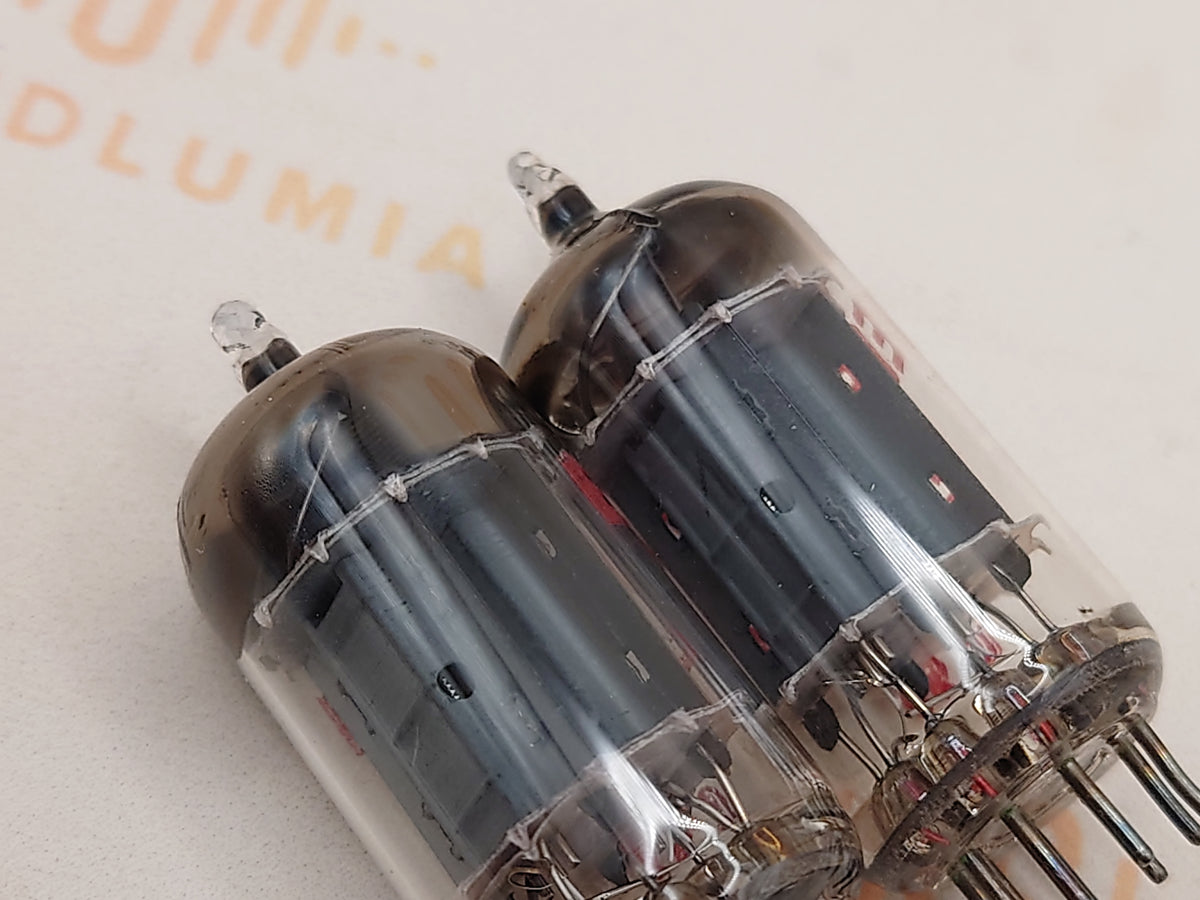 西门子 ECC82 12AU7 长板方形吸气剂 - 慕尼黑
