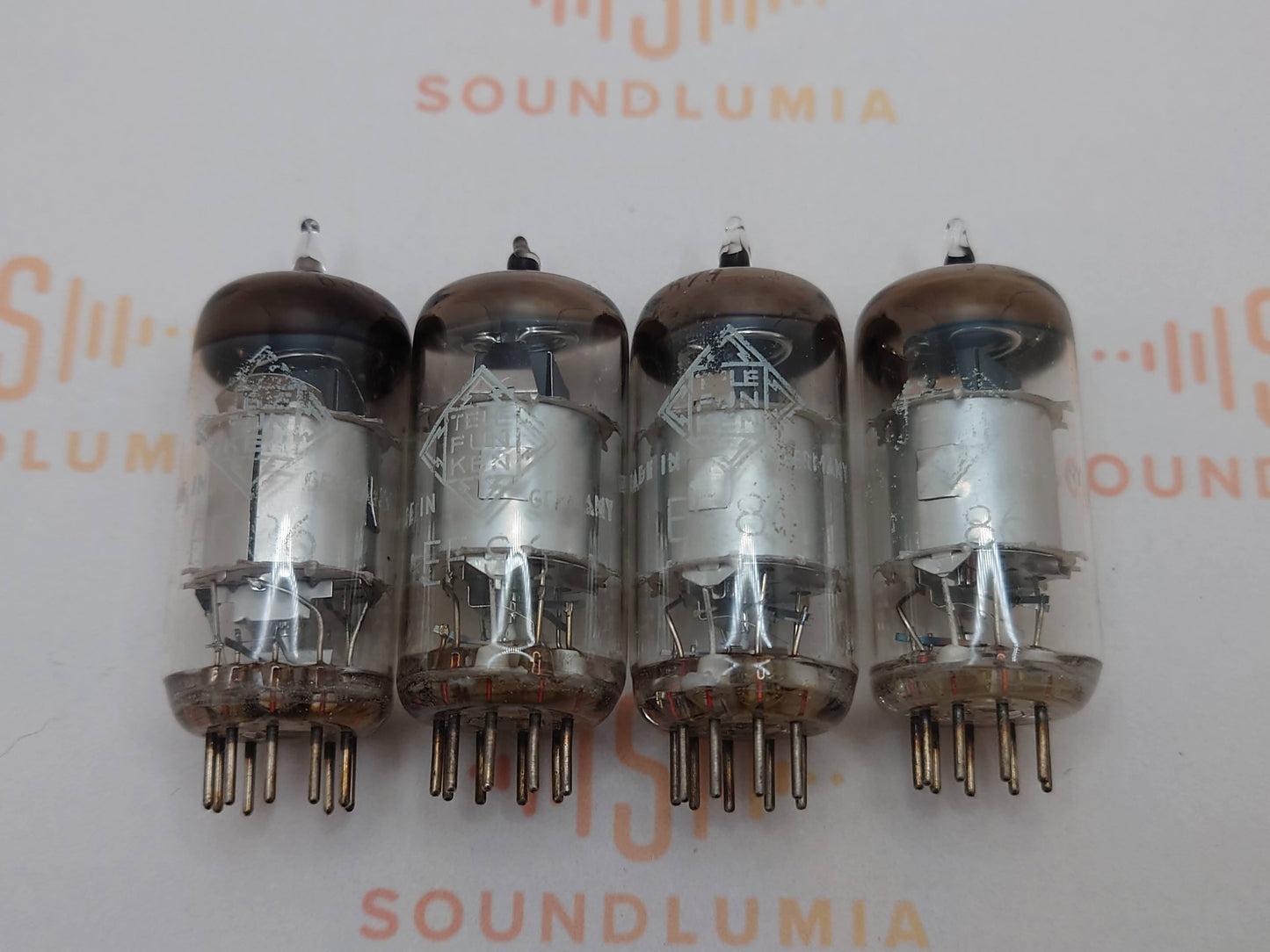 Telefunken EF86 6267 Silver Plates ◇ Bottom