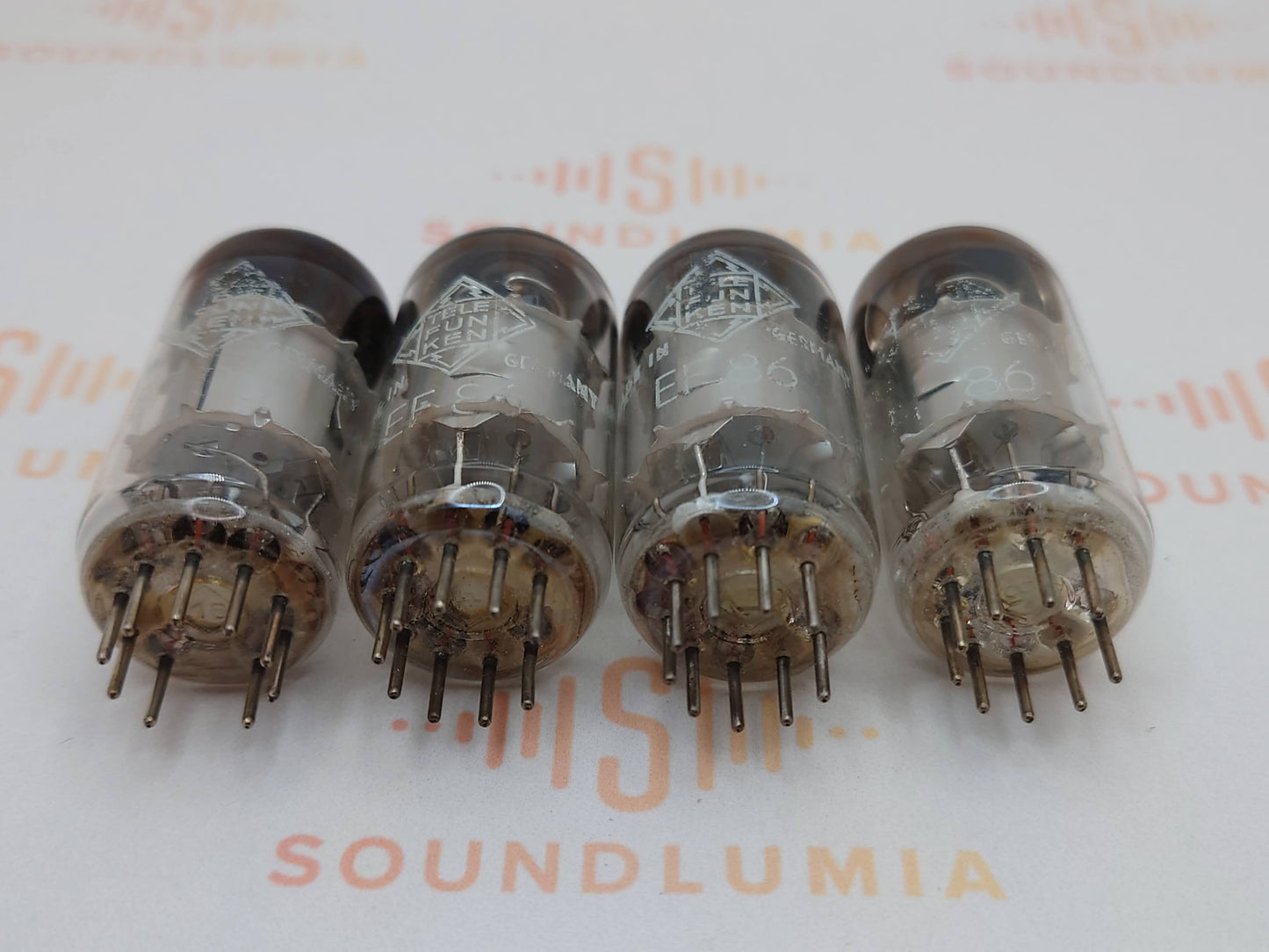 Telefunken EF86 6267 Silver Plates ◇ Bottom