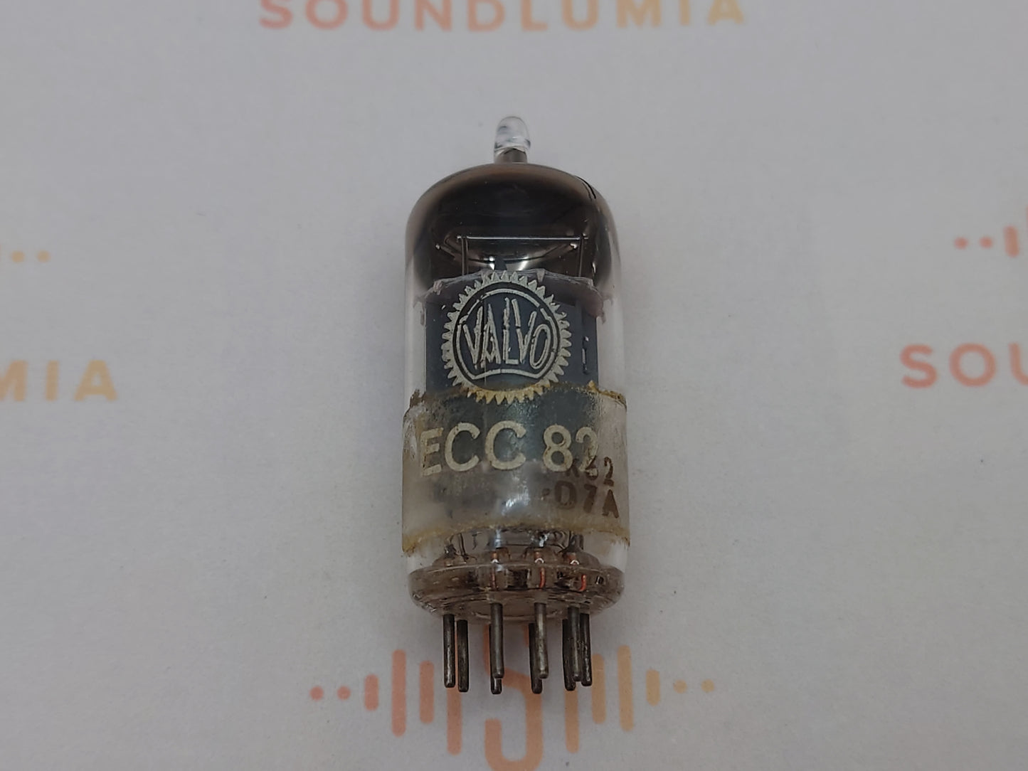 Valvo ECC82 12AU7 Long Plates D Getter Hamburg
