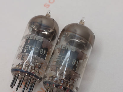 Siemens ECC81 12AT7 O-getter – Munich