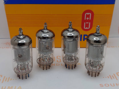4x Philips EF86 6267 Mesh Plates O-Getter - Heerlen NL 1967 - NOS+