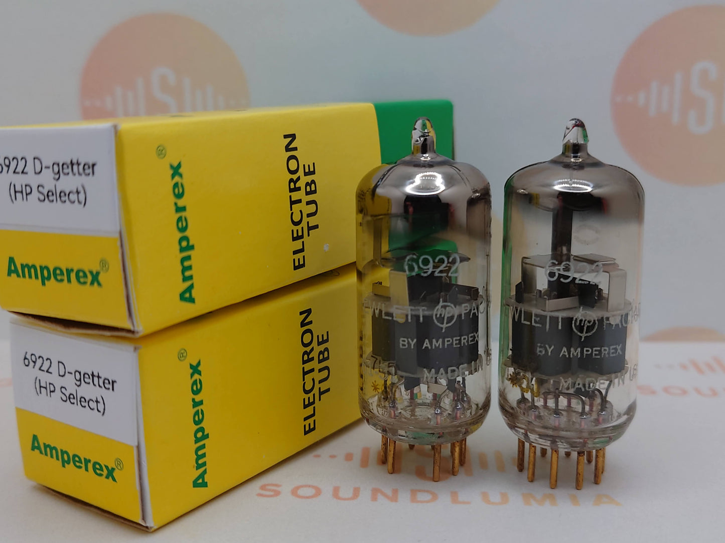 Amperex E88CC 6922 D Getter - USA