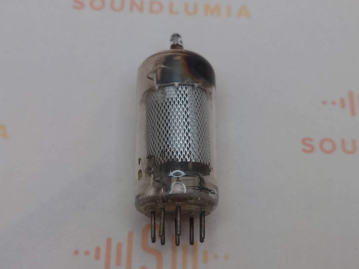Mullard EF86 Long Mesh Plates Square Getter 9r1