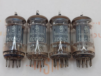 Telefunken ECC82 Piastre Righe ◇ (Edizione Siemens Hall 6)