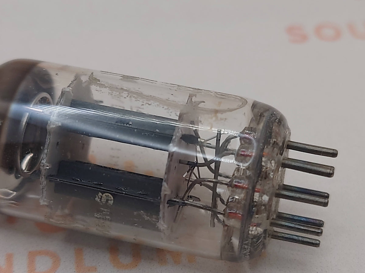 Philips ECC82 12AU7 短板 O 型吸气剂 - Heerlen 