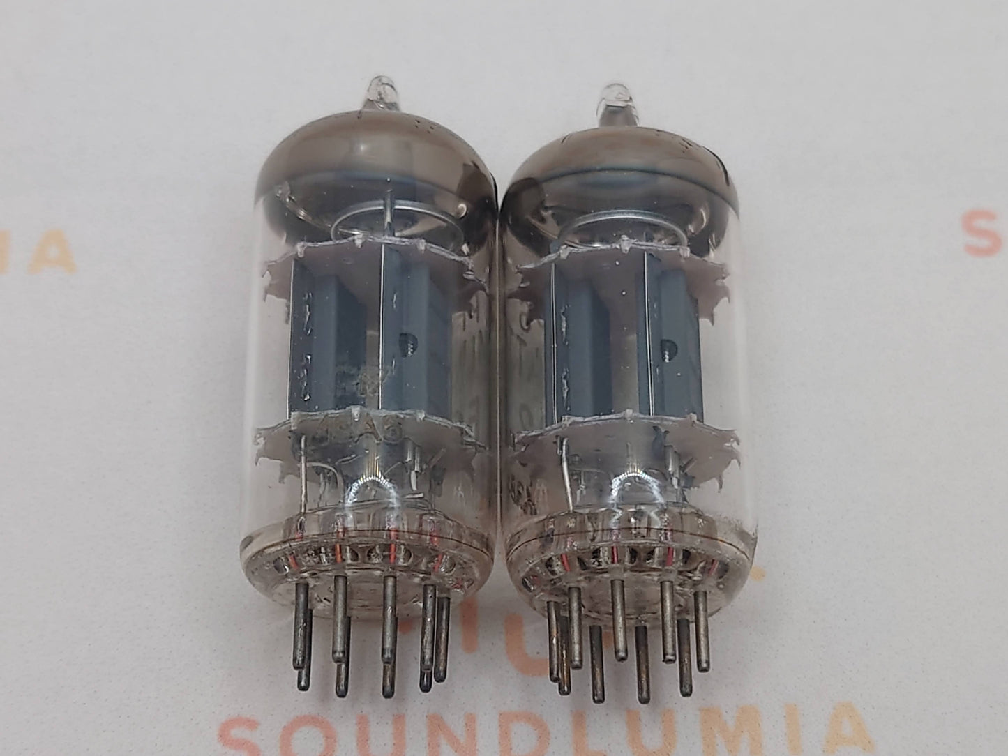Philips ECC82 12AU7 短板 O 型吸气剂 - Heerlen 