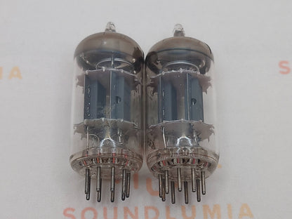 Philips ECC82 12AU7 短板 O 型吸气剂 - Heerlen 
