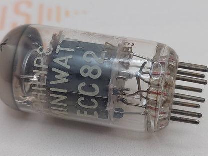 Philips ECC82 12AU7 短板 O 型吸气剂 - Heerlen 