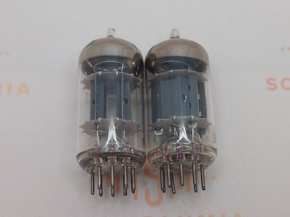 Philips ECC82 12AU7 短板 O 型吸气剂 - Heerlen 