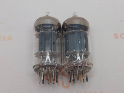 Philips ECC82 12AU7 短板 O 型吸气剂 - Heerlen 