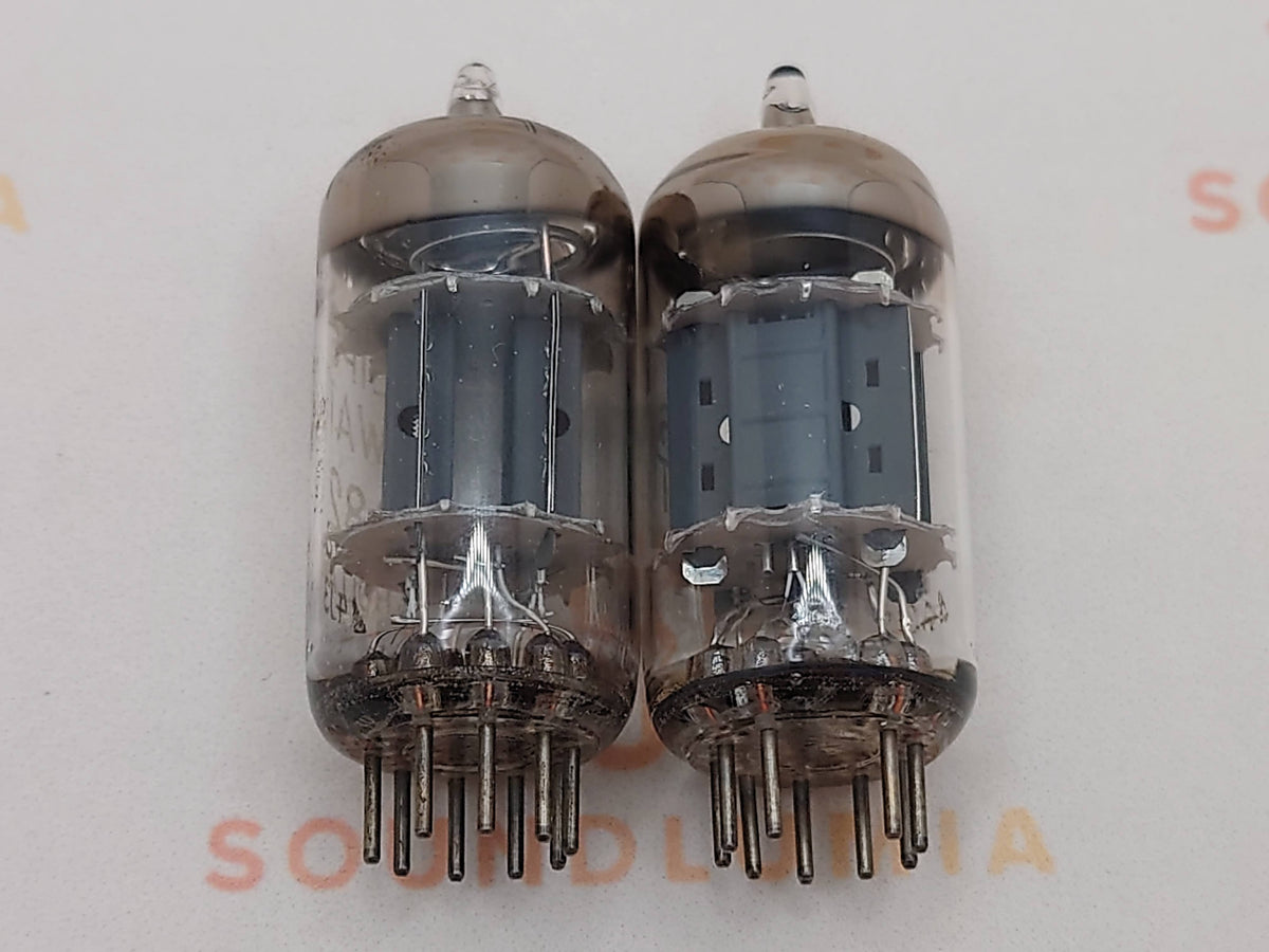Philips ECC82 12AU7 短板 O 型吸气剂 - Heerlen 