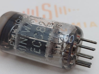Philips ECC82 12AU7 短板 O 型吸气剂 - Heerlen 