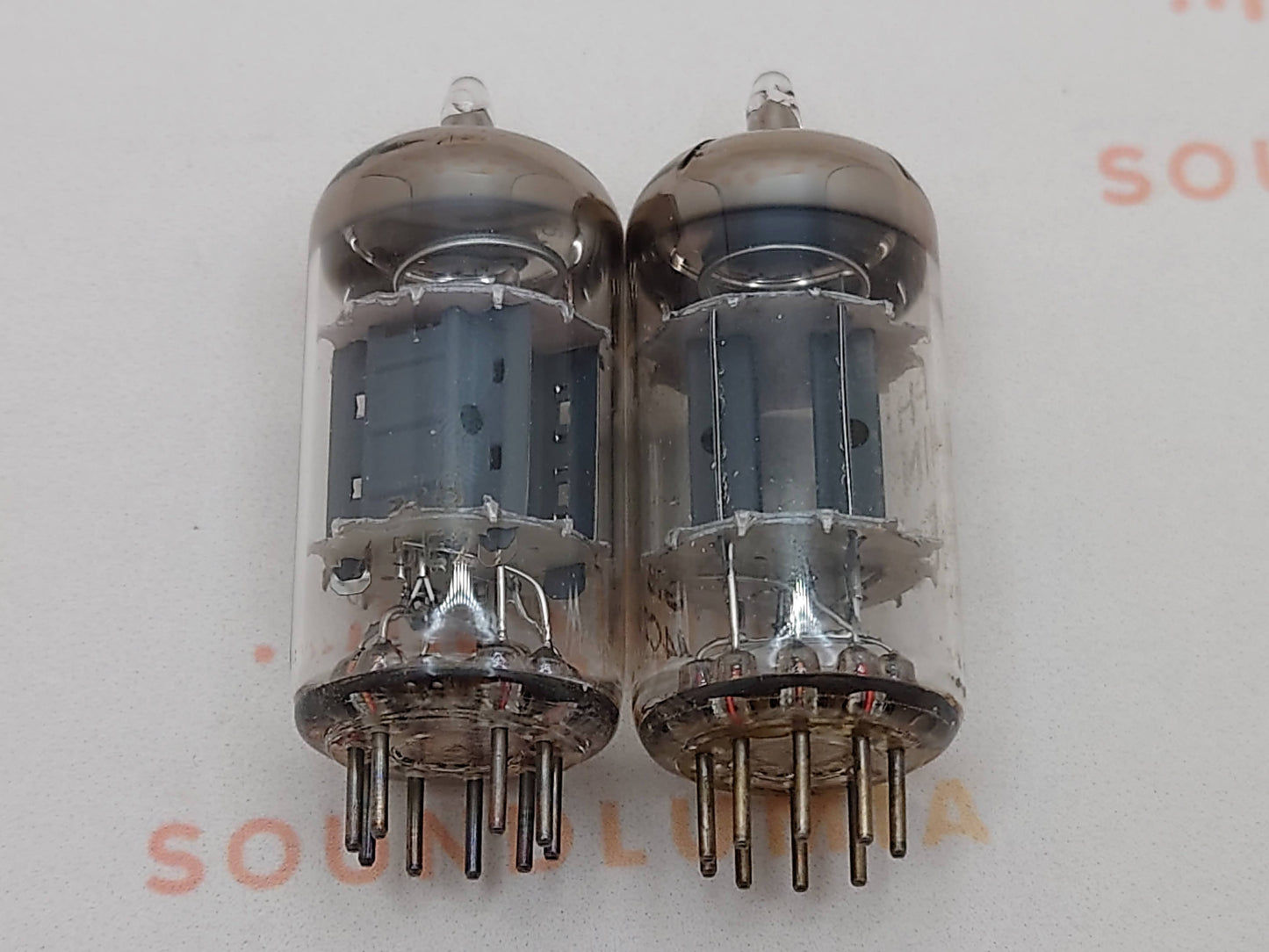 Philips ECC82 12AU7 短板 O 型吸气剂 - Heerlen 