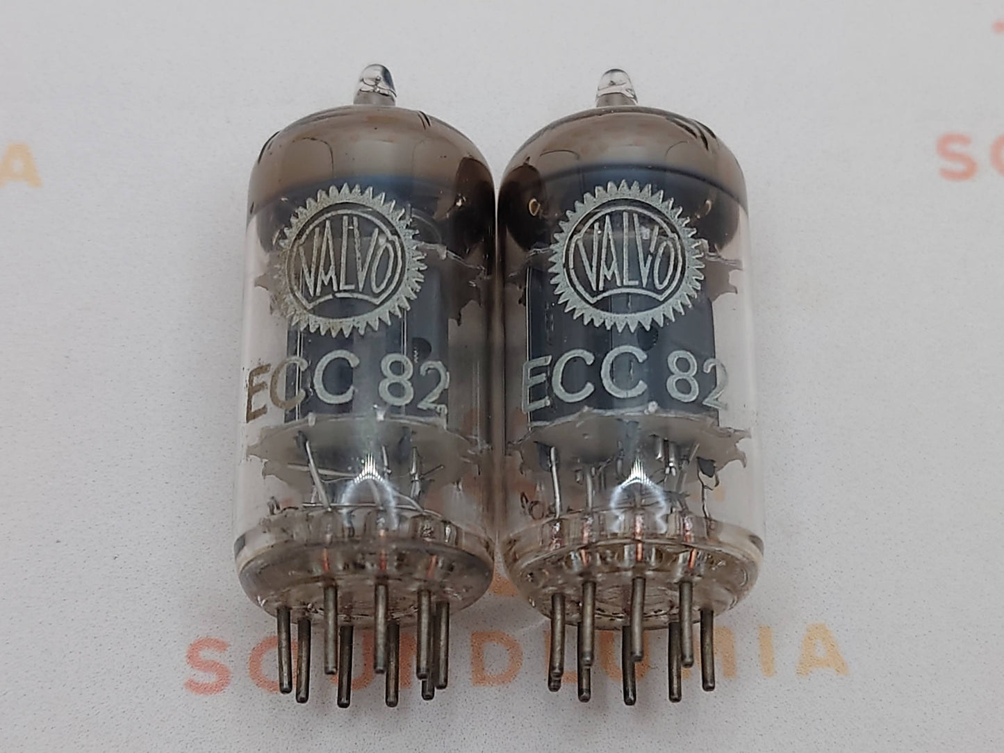 Valvo ECC82 12AU7 O-Getter Short plates Heerlen, NL
