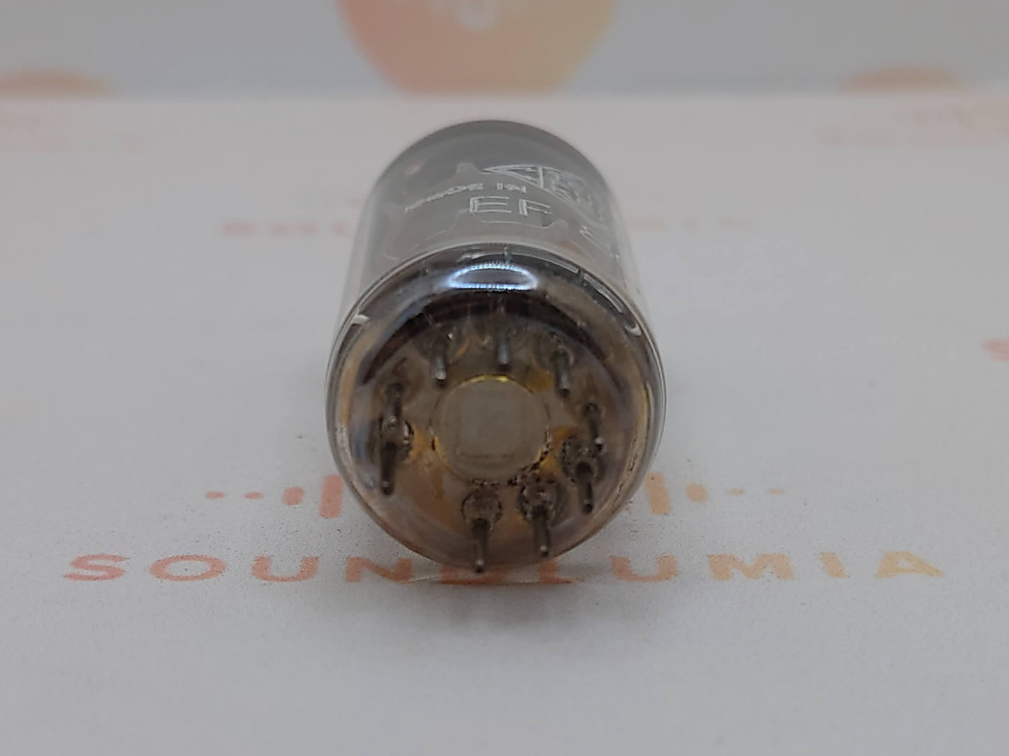 Telefunken EF804 Plaques Argentées O-getter Diamant Fond - Ulm
