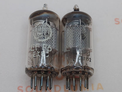 Valvo EF86 6267 Mesh Plates O-getter Matched Pair - Hamburg '63/'64 - NOS+