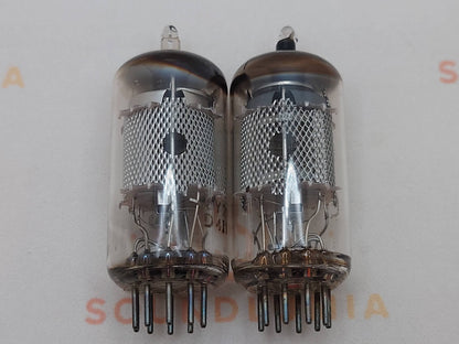 Valvo EF86 6267 Mesh Plates O-getter Matched Pair - Hamburg '63/'64 - NOS+