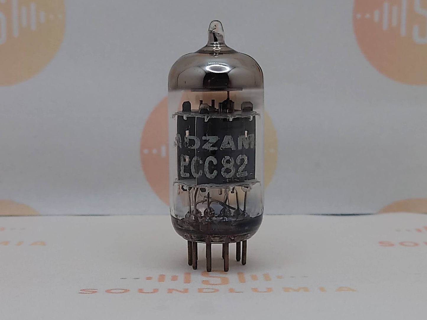 Philips ECC82 12AU7 短板 O 型吸气剂 - Heerlen 