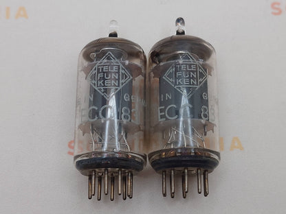Telefunken ECC83 12AX7 Plaques lisses Berlin