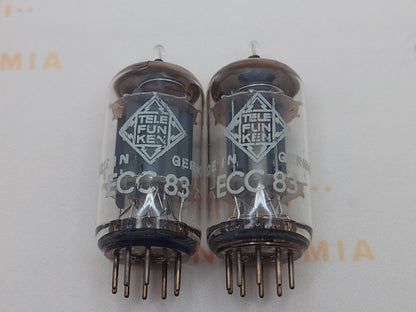Telefunken ECC83 12AX7 Plaques lisses Berlin