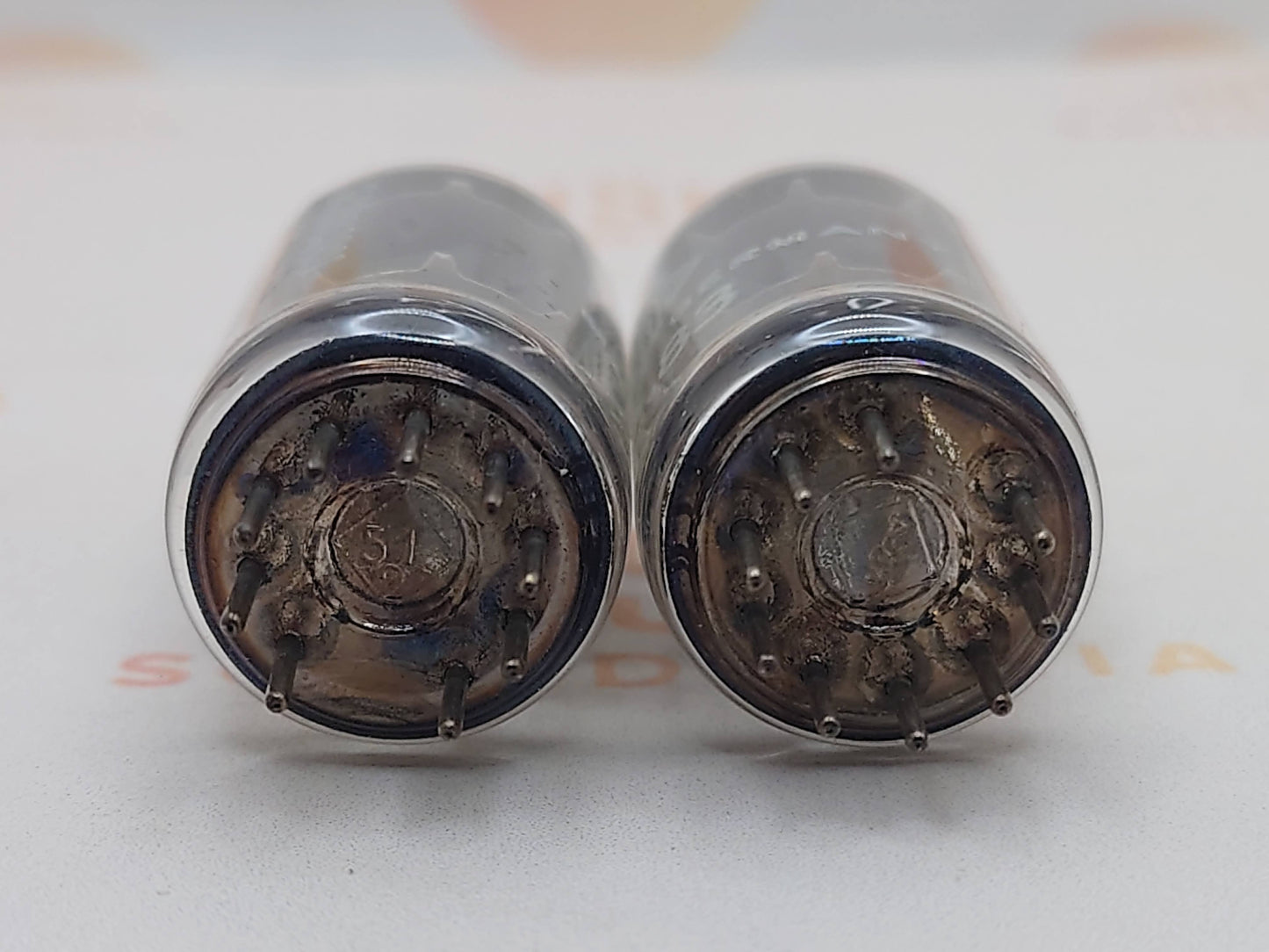 Telefunken ECC83 12AX7 Plaques lisses Berlin