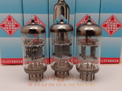 Telefunken ECC801S E81CC 6201 Triple-Mica ◇ Bottom - Ulm