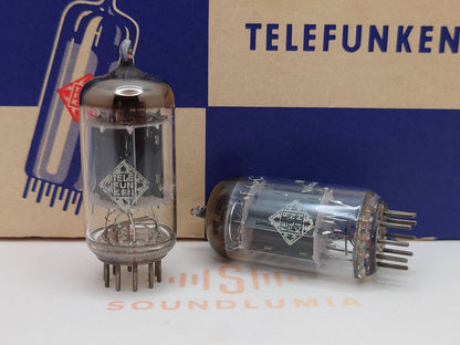 Telefunken ECC83 12AX7 Ribbed Plates Berlin