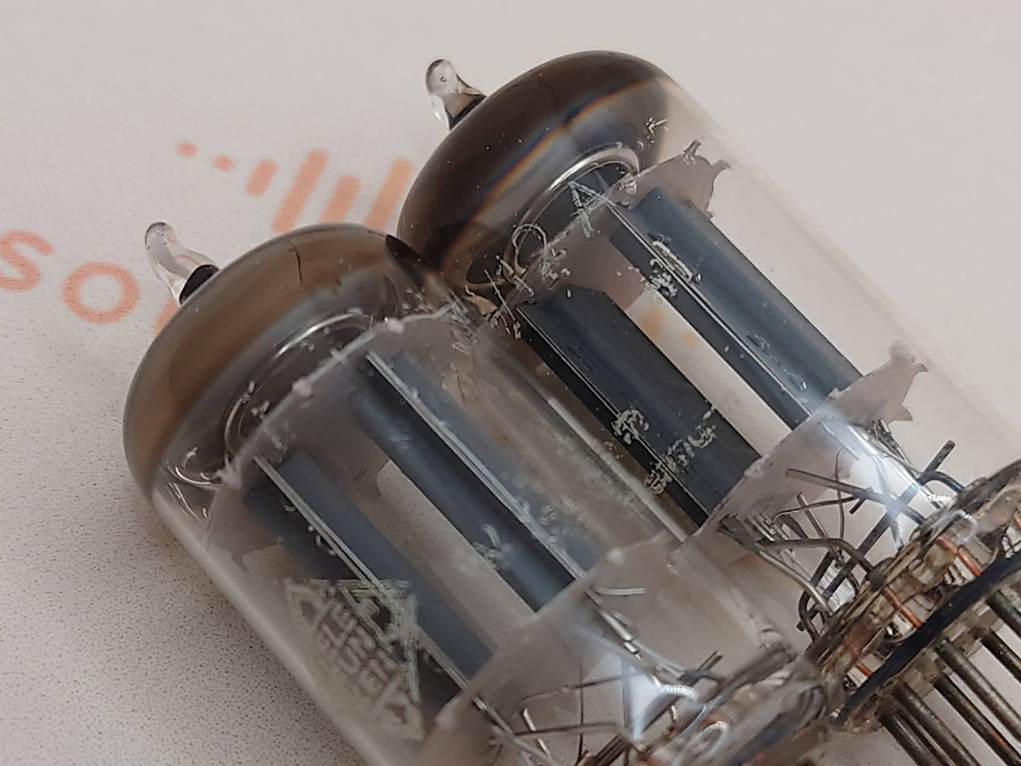 Telefunken ECC83 12AX7 Ribbed Plates Berlin