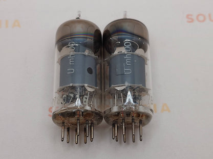 2x Telefunken EF804S O-Getter - ◇ Unten - Ulm 1963 - NOS+ 