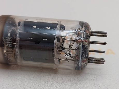Mullard ECC82 12AU7 vacuum tube with O-Getter and Short Plates, image 20