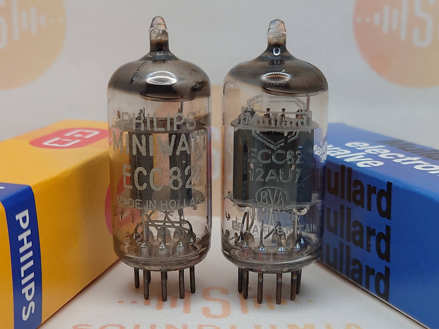Mullard ECC82 12AU7 Short Plates Blackburn
