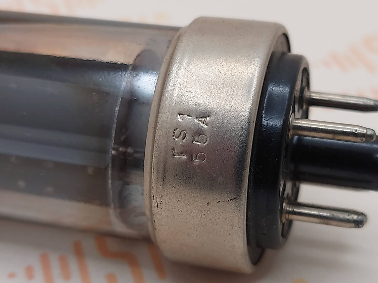 Philips GZ34 5AR4 Metal Base DD Getter - Eindhoven