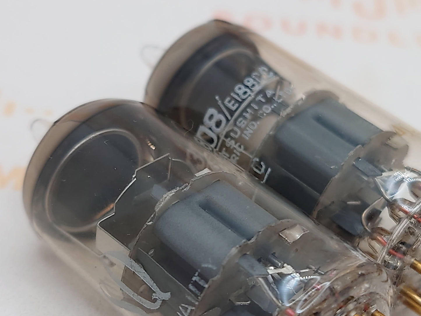 Philips SQ E188CC 7308 D-Getter passendes Paar - Holland 1959/60 VR0/VR1 - NOS