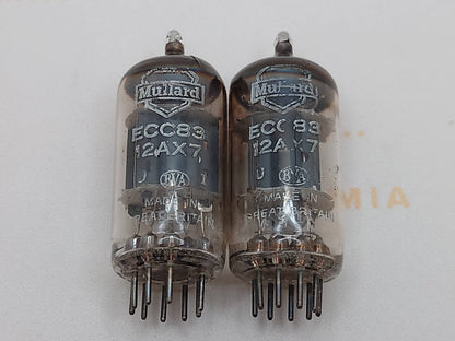 Mullard ECC83 12AX7 Short Plates