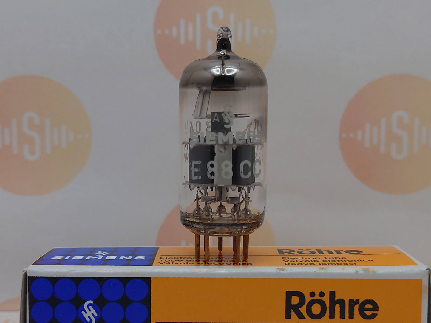 Siemens E88CC 6922 Silver Shields - Germany