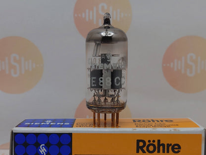 Siemens E88CC 6922 Silver Shields - Germany