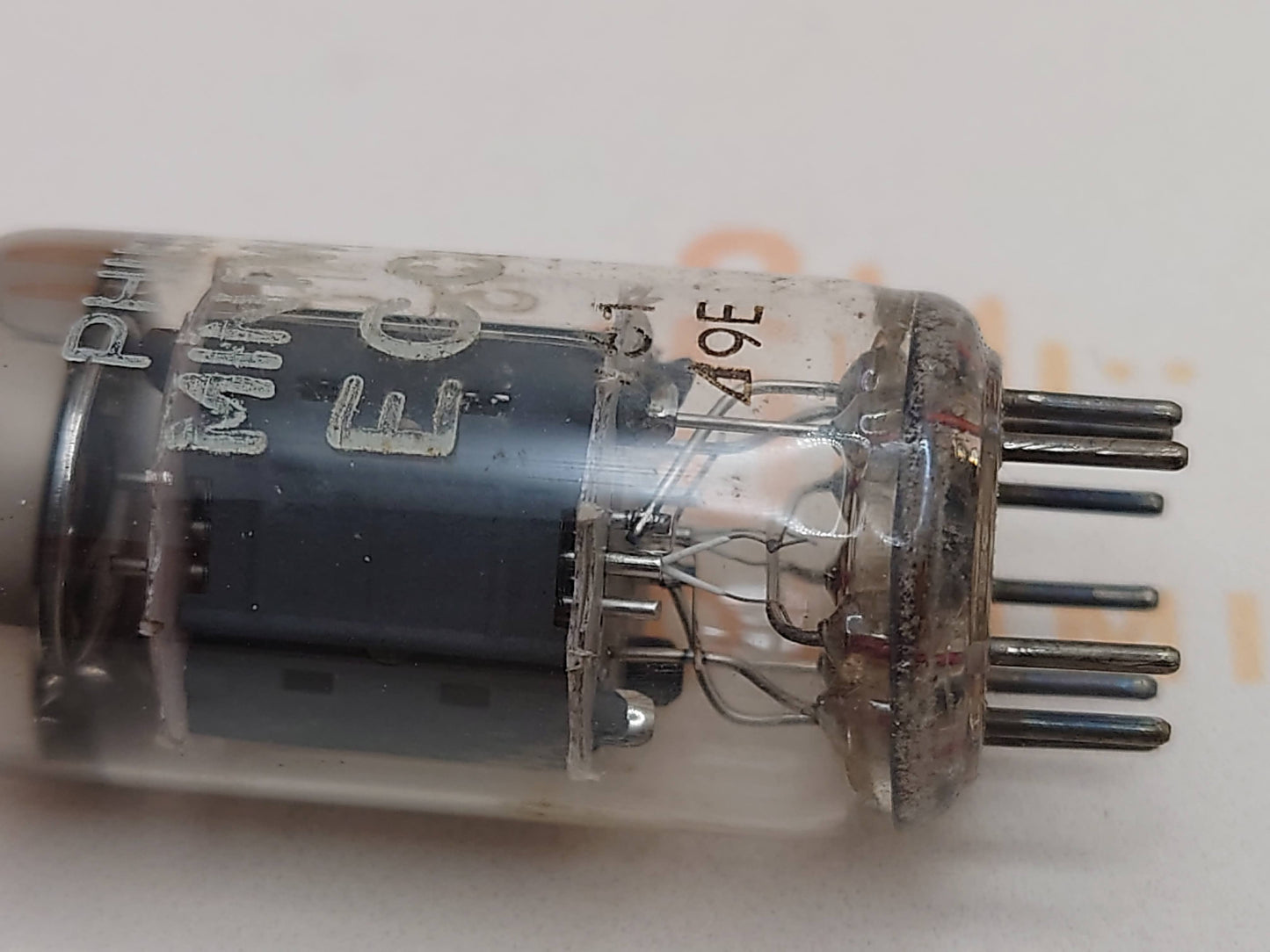 Philips ECC83 12AX7 Short Plates O-getter - Heerlen