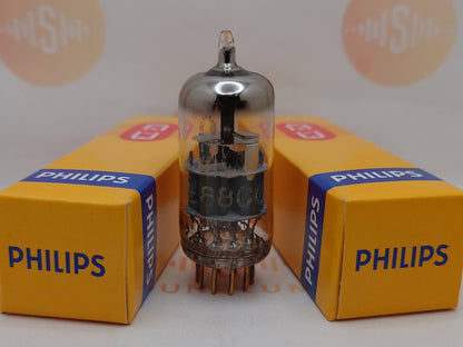 Philips SQ E188CC 7308 D-Getter passendes Paar - Holland 1959/60 VR0/VR1 - NOS