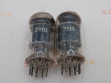 Amperex ECC186 7316 vacuum tube with O-Getter, image 31