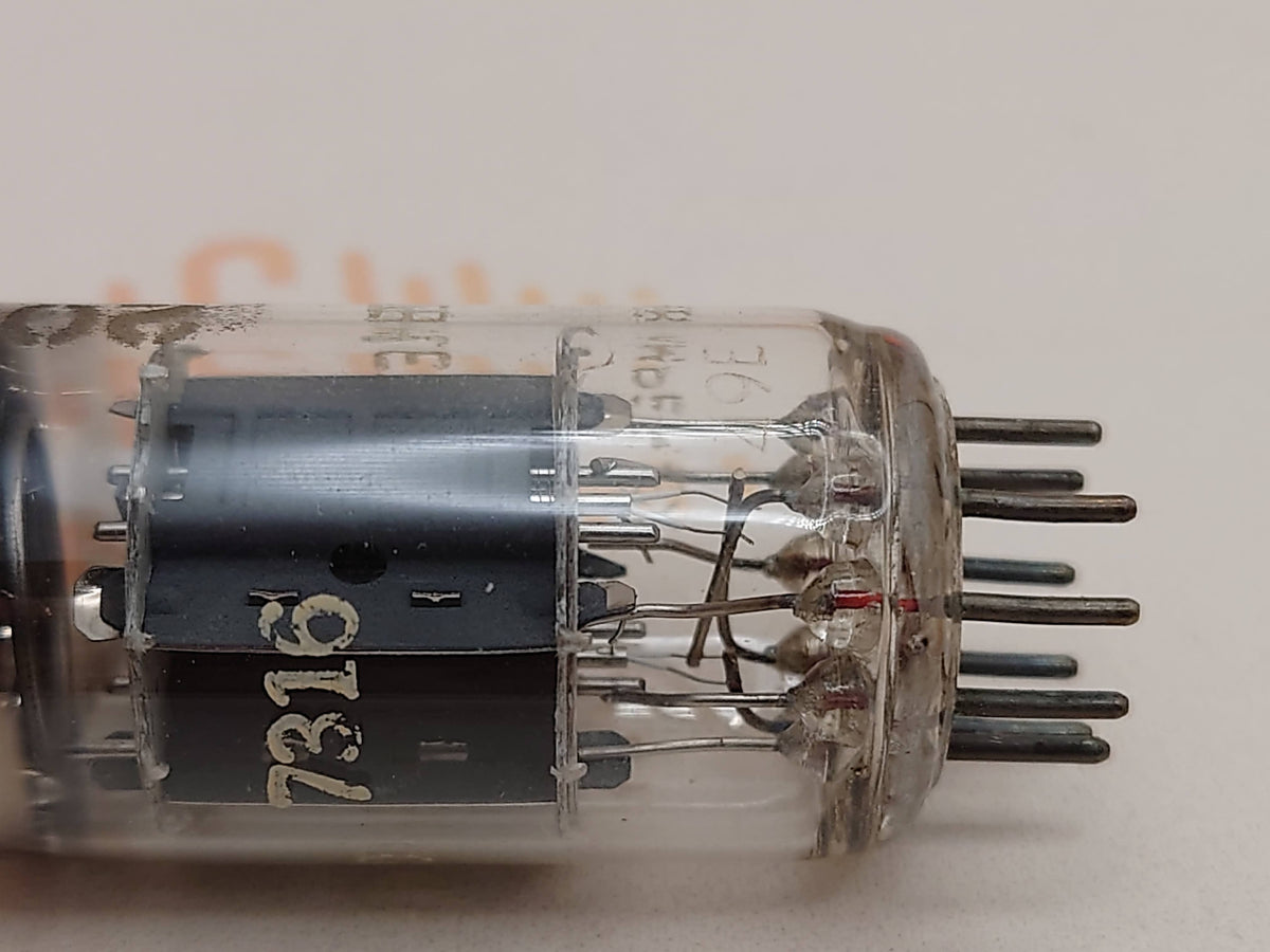 Amperex ECC186 7316 vacuum tube with O-Getter, image 32