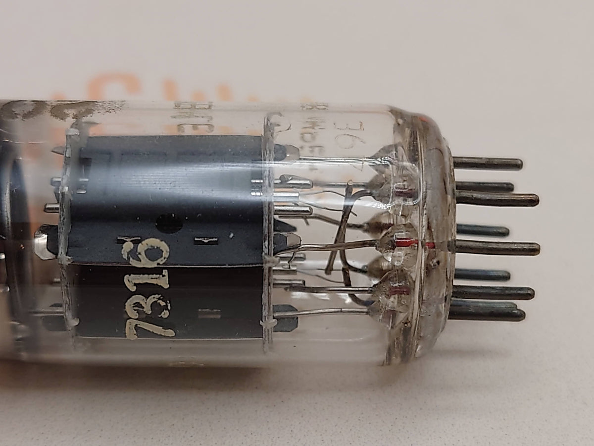 Amperex ECC186 7316 vacuum tube with O-Getter, image 33