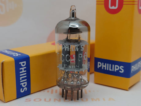Amperex ECC186 7316 vacuum tube with O-Getter, image 37